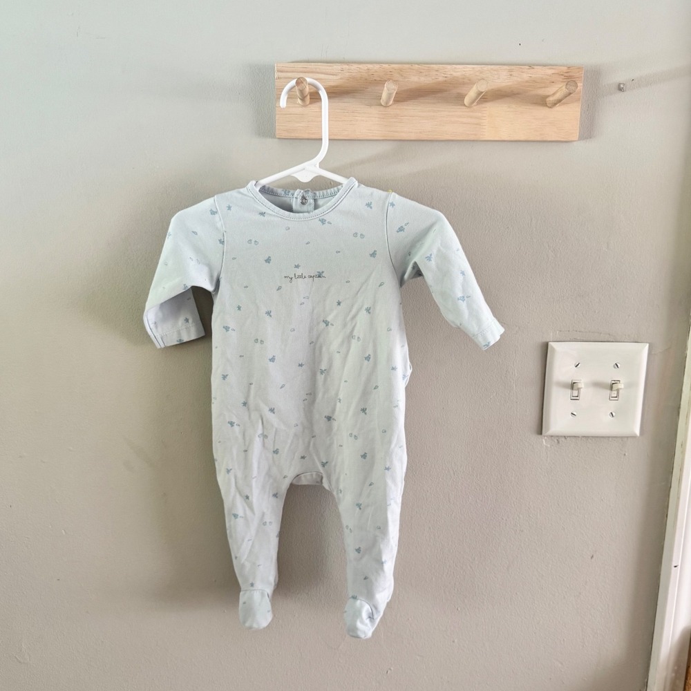 Knot 6M baby blue outfit